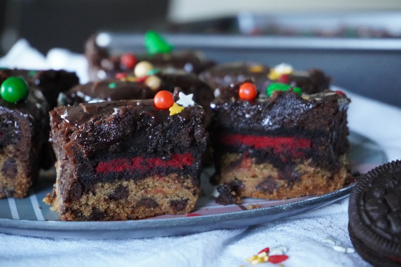 slutty brownies: holiday edition