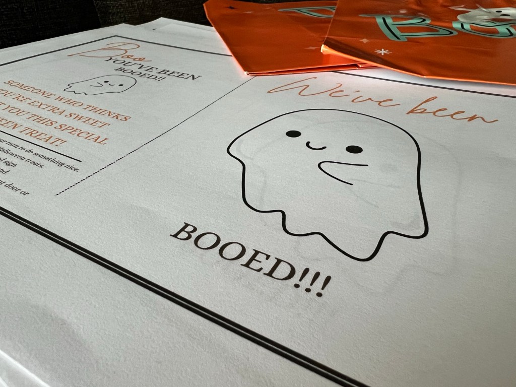 YOU HAVE BEEN BOOED! FREE PRINTABLE - life thru my hazel eyes